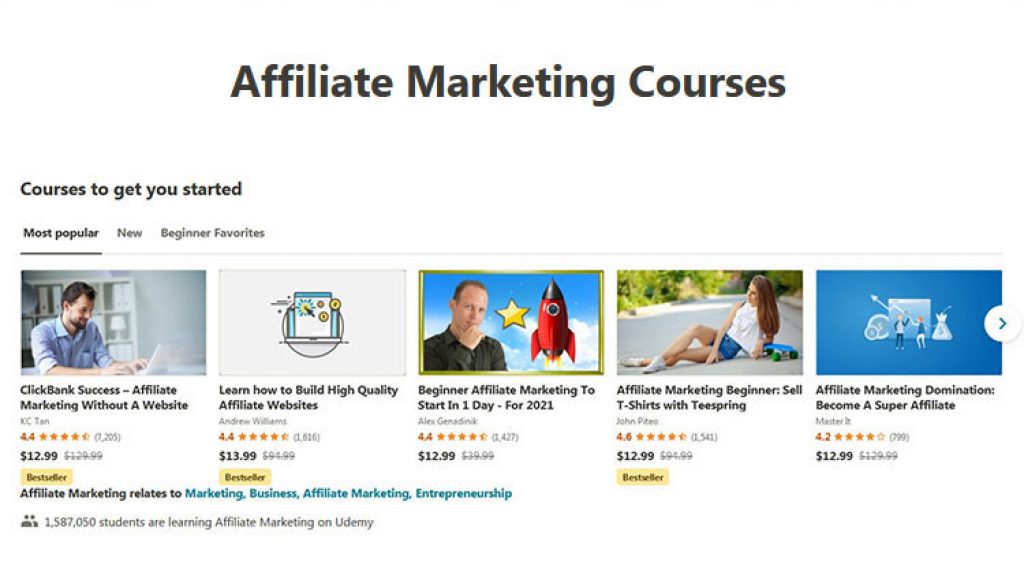 10 Best Udemy Affiliate Marketing Courses For 2023